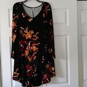 Flower Stretchy Dress